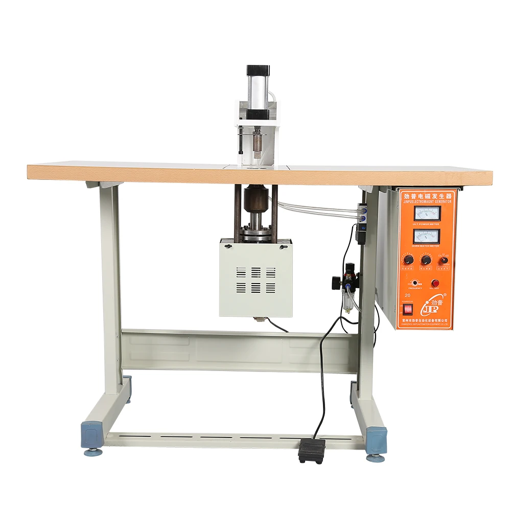 Hot selling Single welding head for Making Non Woven Bag semi auto spot welding machine