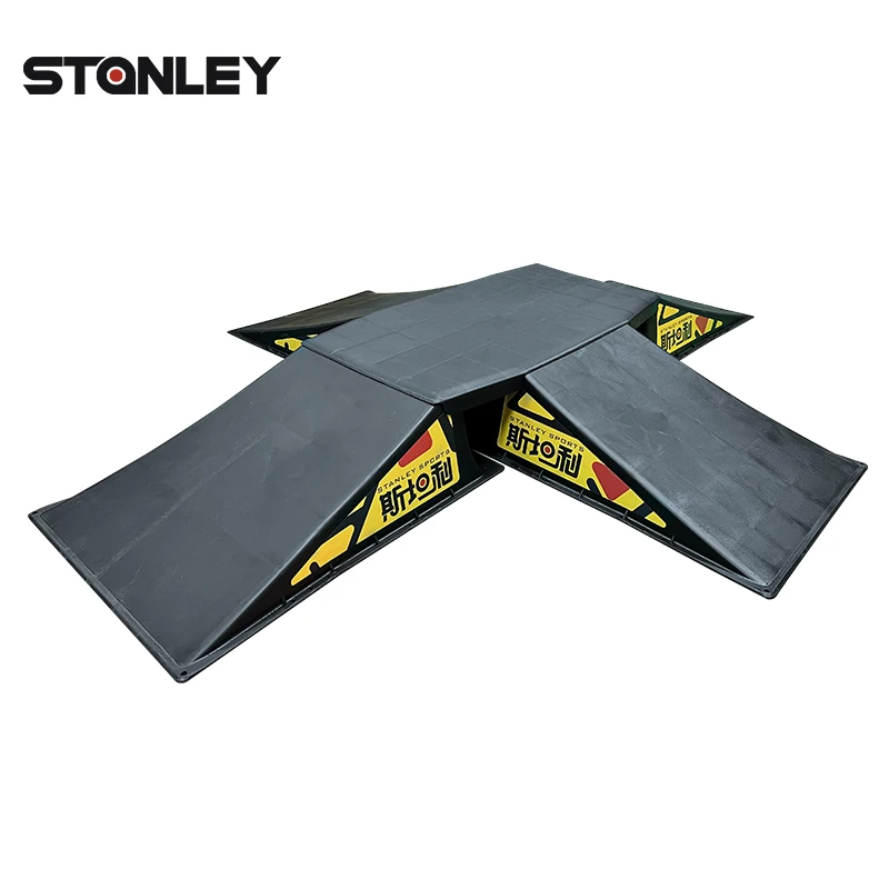 Wholesale Price Good Quality Outdoor and Indoor Game Competition Cross Ride and Skate Ramp for Skateboard Roller Skating Bike