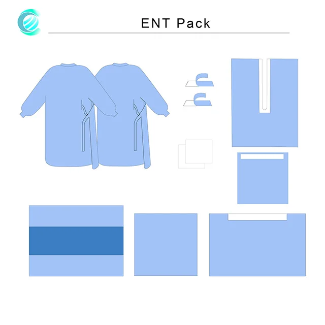 ENT pack Surgical Drape Disposable 35gSMS Or 45gSMS  CE Approved Single Operation