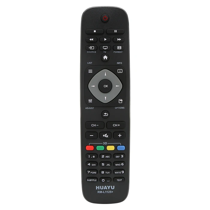 HUAYU RM-L1125+ Universal Remote Control Replacement Compatible with Various Philips LCD LED 4K UHD Smart TV Remote