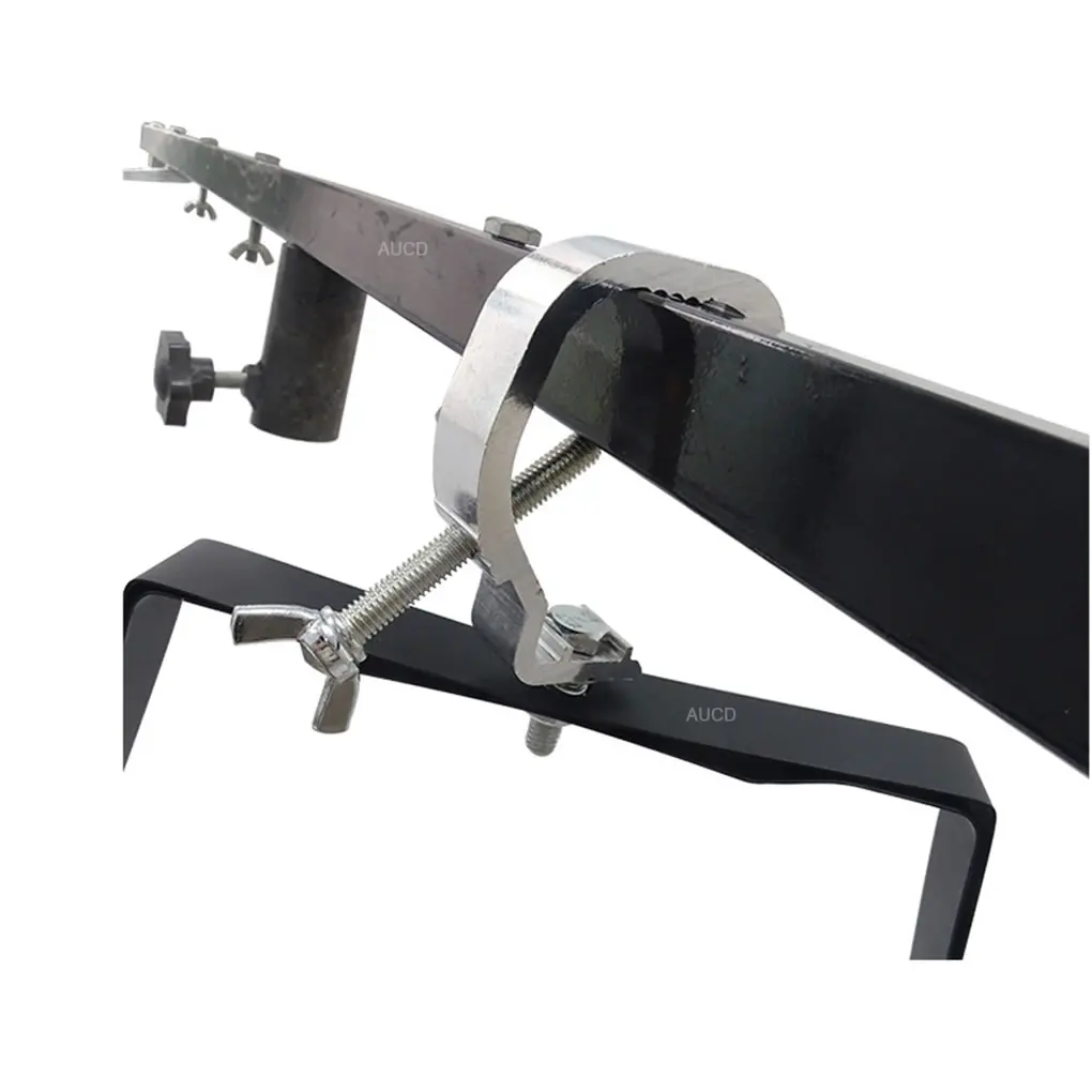 High Quality Heavy Duty Lighting Truss Hook Parallel SwivelTruss Tube Hook Aluminum Double Bracelet Clamps for Dj Disco Light