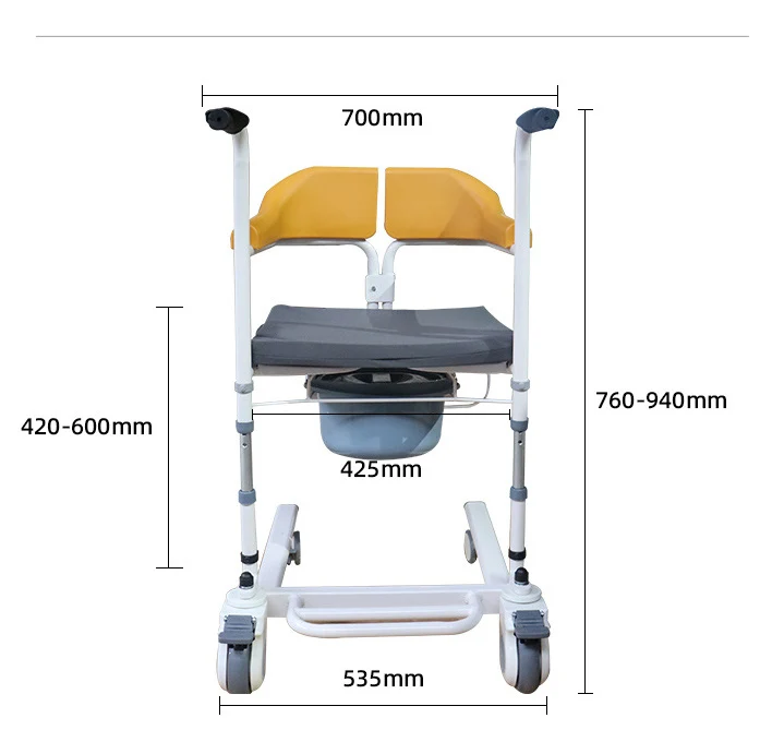 Factory wholesale Best Selling Household Transfer Lift Portable Patient Lifter Hoist Commode Chair For Elderly