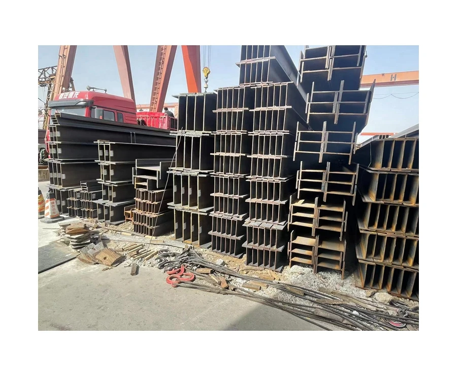 ASTM A6 A6M Hot Rolling Galvanized W8x15 Prefab House Structural Steel H Beam Seamless Black TIA Key Building Surface Painted
