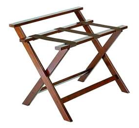 PR-1020 деревянная багажная стойка складная для спальни