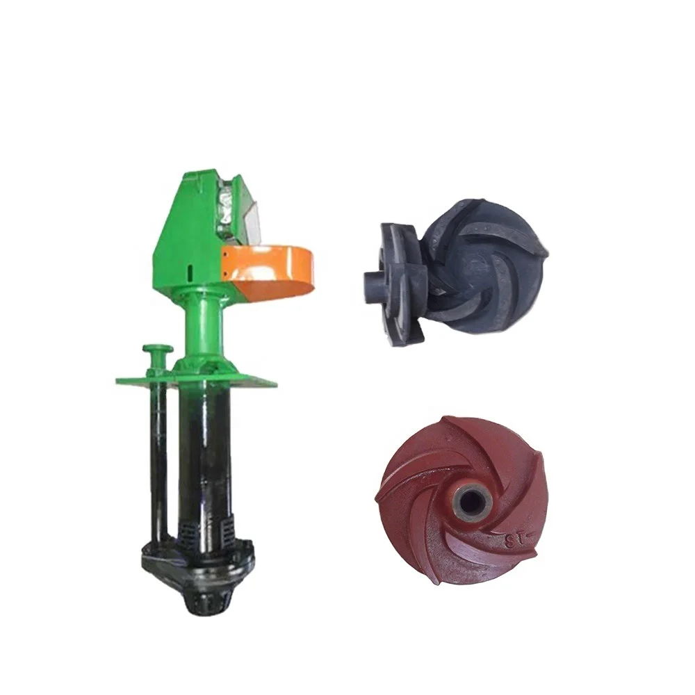 Semi submerged Vertical slurry pump for half submersible usage slurry pumping