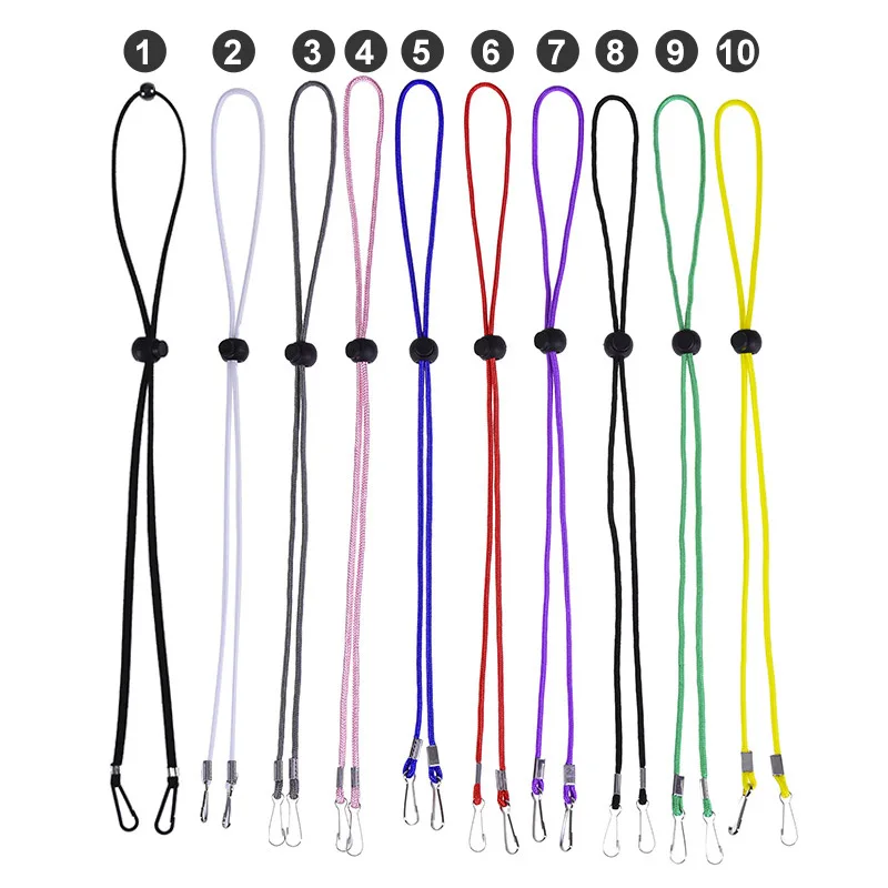 Face Cover Lanyard Adjustable Length  Strap, Handy & Convenient Safety Face Cover Holder & Hanger