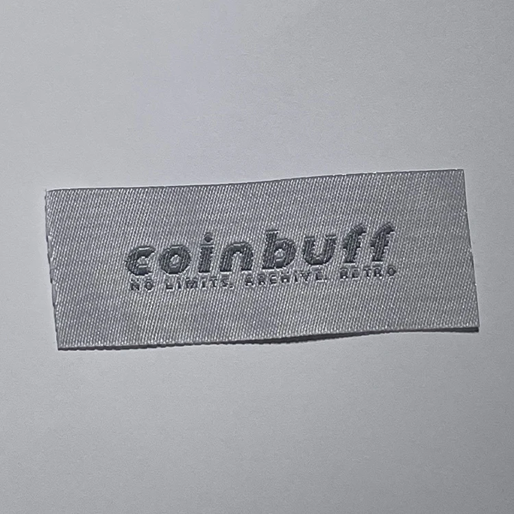 Refined Craft Wholesale Making Private Clothing Size Embroidered Labels Sticker Tags
