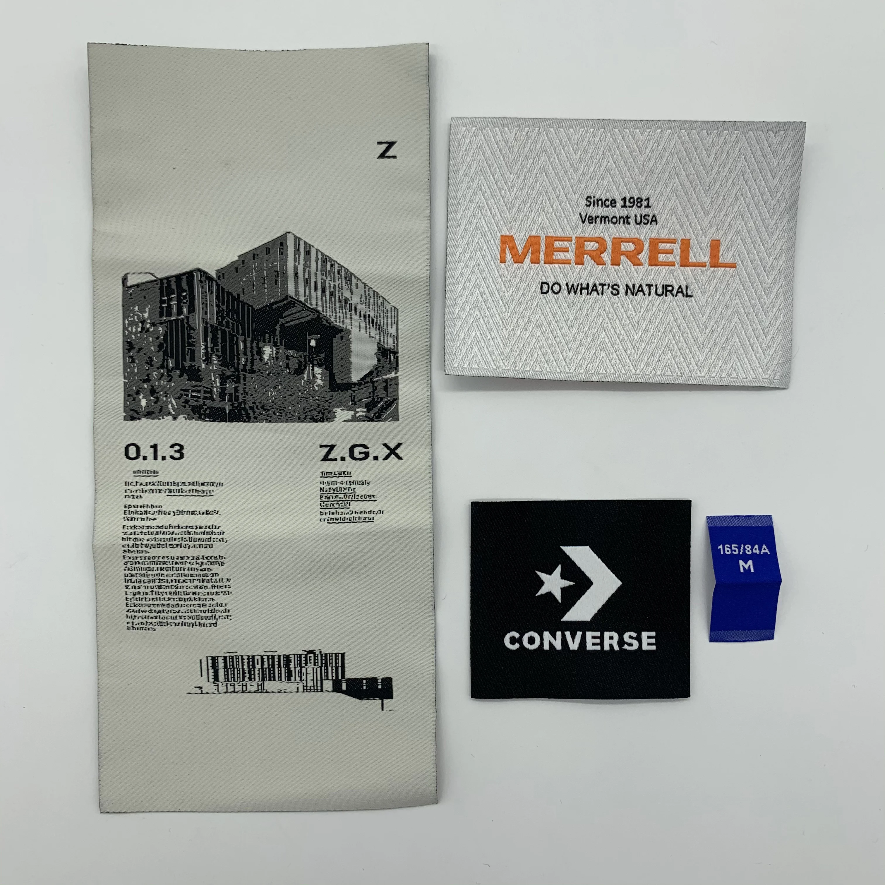 Hot Sales Custom Labels Logo Brand Name Garment Woven Labels Custom Clothing Labels