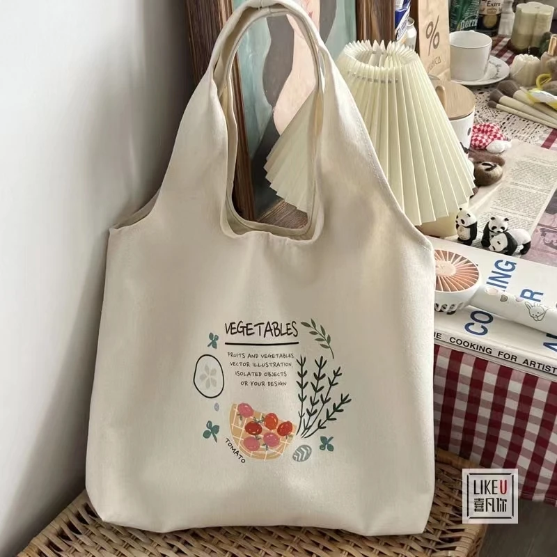 Blank cotton bag cotton canvas bag with handle cotton tote bag with shoulder strap