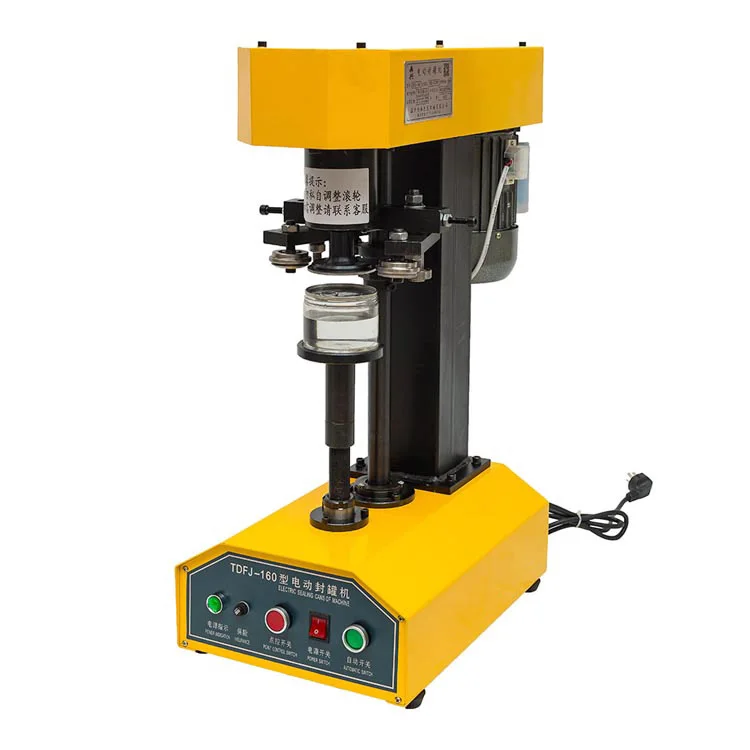 Tdfj-160 Высокое качество ПЭТ бутылки запайки может закаточная машина для закатки банок