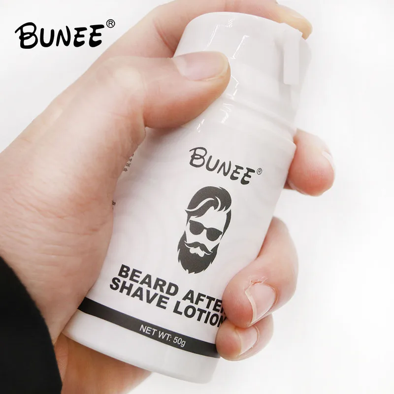 Custom 50ml Beard Care Aftershave Lotion Refreshes Relieves Face and Skin Aftershave cream