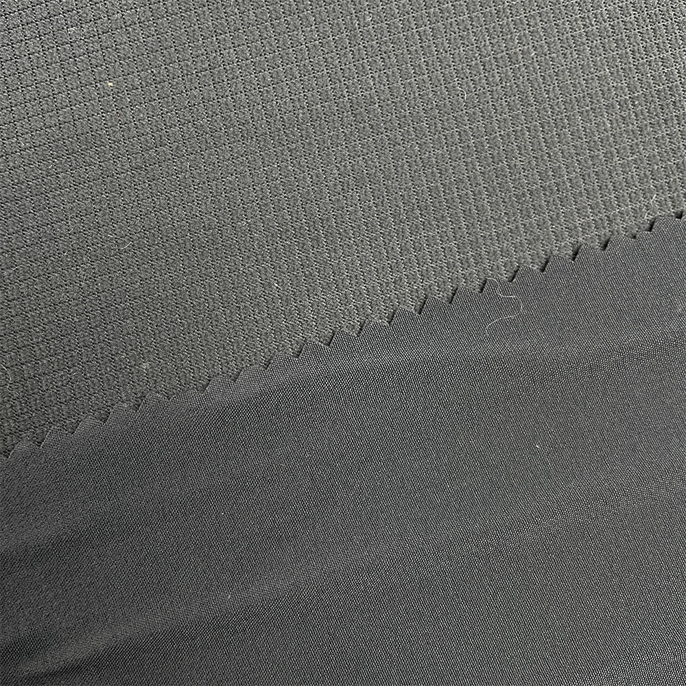 Factory Customized 100%Polyester 280gsm Corduroy Bonded Polar Fleece Fabric Waterproof Soft Shell Jacket Fabric Corduroy