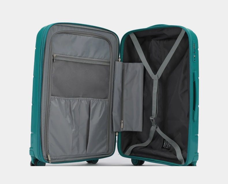 Waterproof And Wear Resistant Travel Capacity Expansion Carry-On Bags Trolley Luggage
