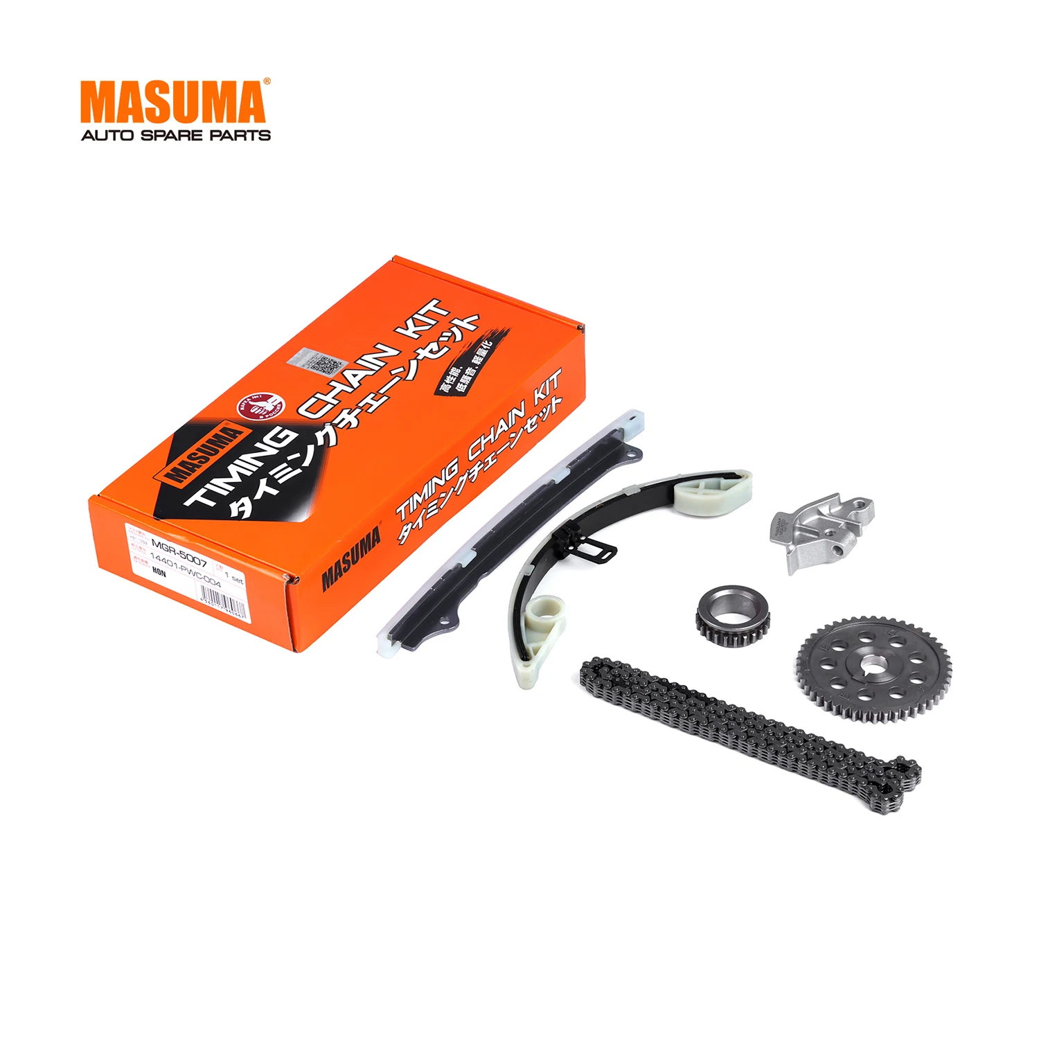 MGR-5007 MASUMA High Quality14211-PWA-000 13621-PWA-010 Auto Engine Parts Timing Chain Kit For KIA RIO hyundai Accent