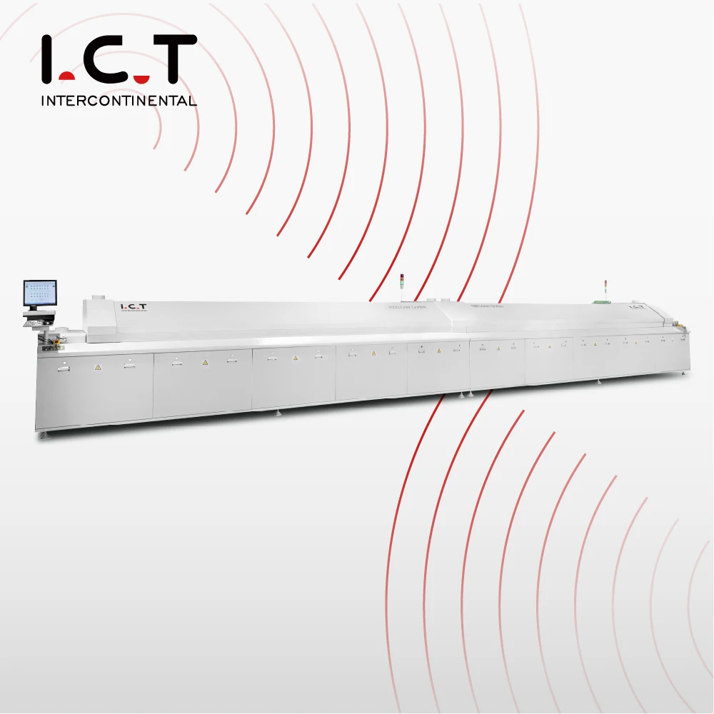 New Products Conveyer Reflow Oven Custom Reflow Oven Nitrogen Reflow Oven China Leader