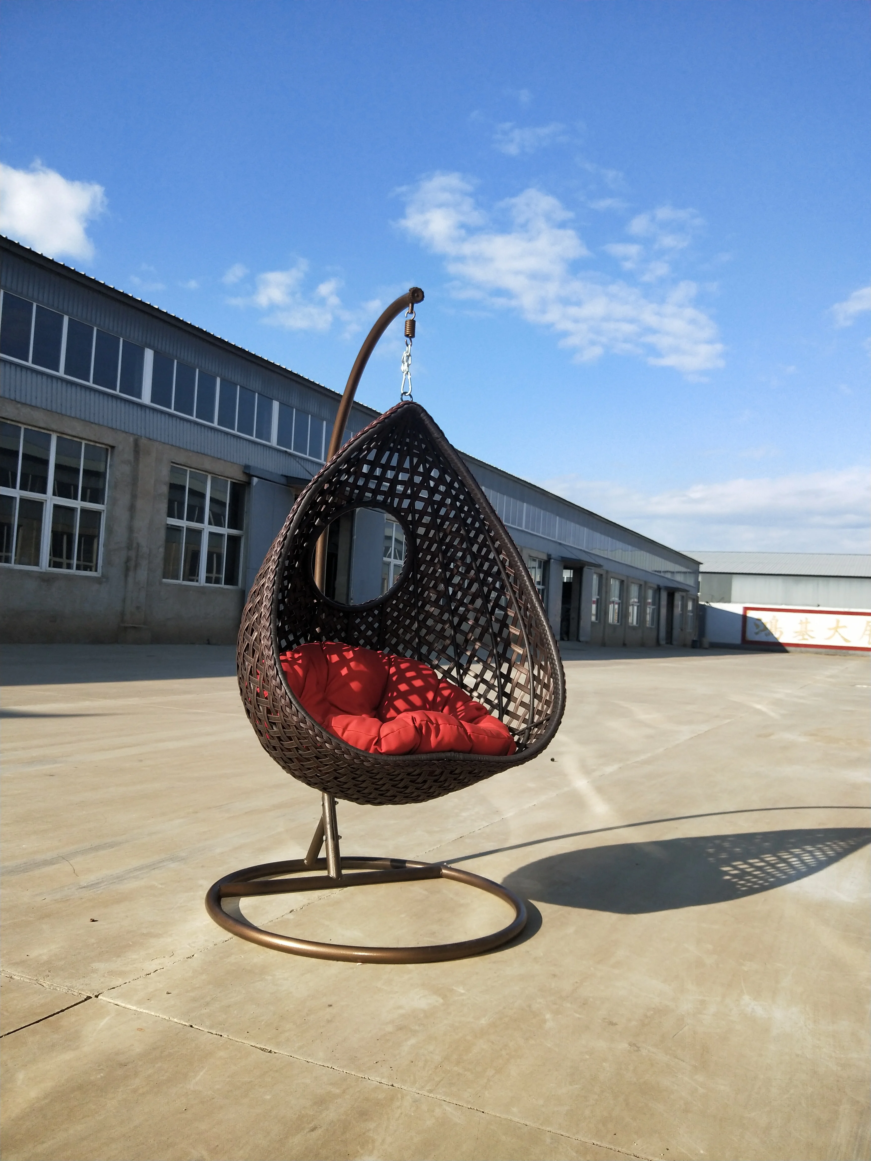 balcony Garden park living room Outdoor Hammocks Furniture egg Patio Swings hanging rocking chair