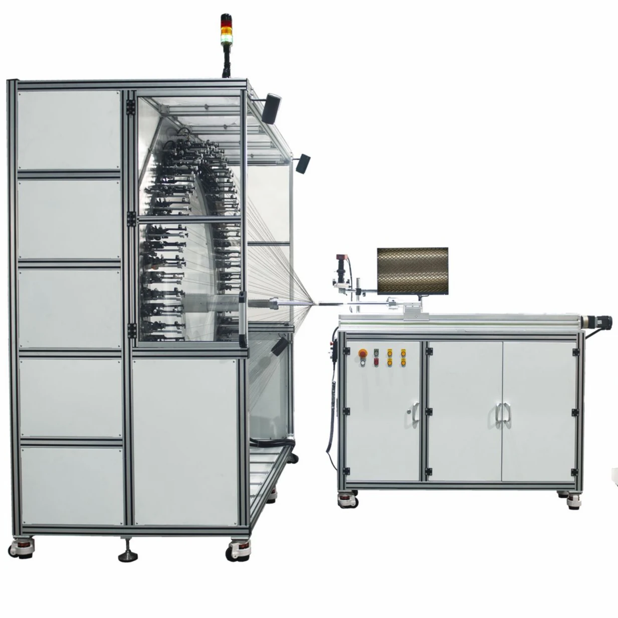 High speed Hot sale 144 Spindles medical braiding machine for Stent Occluder