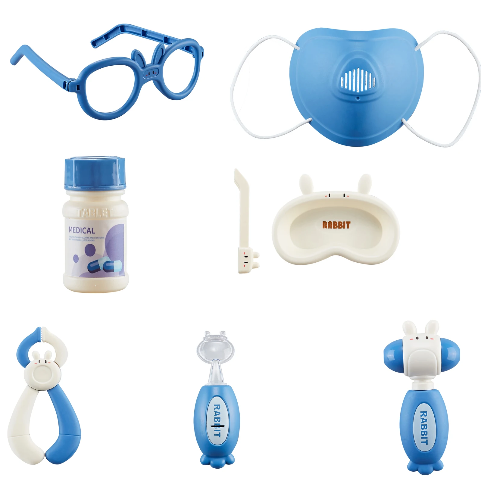 Baby Educational Medical Nurse Toys Doctor Kit Set Toy Soft Stuffed Plush for Kids Pretend Play Custom Red White OEM Item Time