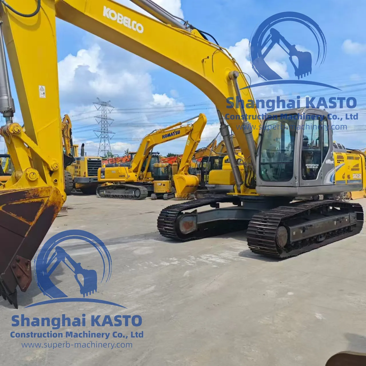 Долговечная машина SK260-8 Kobelco по Заводской Цене/б/у экскаватор SK220 SK230 SK260 SK350 SK450 экскаваторы