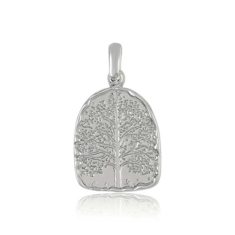 Gemnel Fashion Jewellery 925 Sterling Silver Pendant Necklace Women Tree of Life Coin Necklace 2025