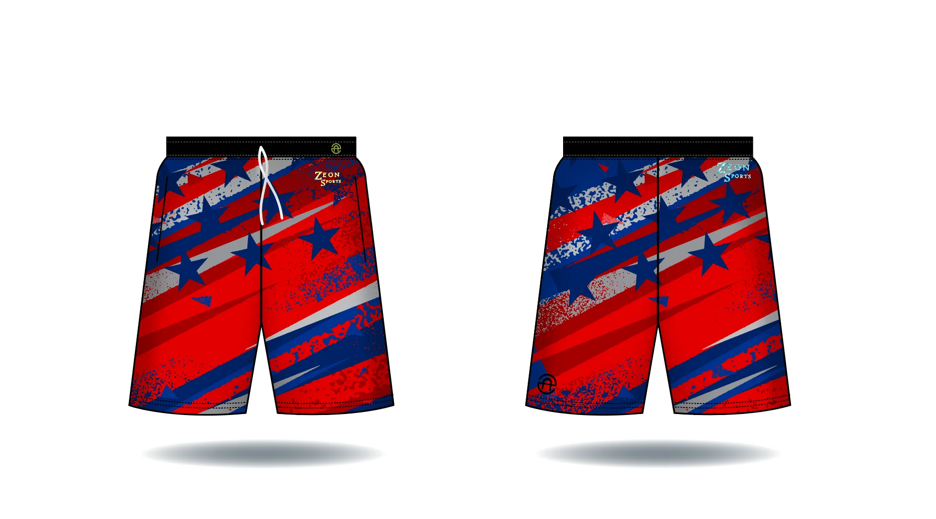 New design high quality quick dry sports shorts Sublimation Printing basketball shorts