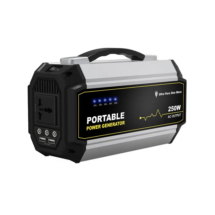 
ETL Certificated AC 110 DC USB Portable Power Supply Generator For Home Power Outage Outdoor Camping Emergency Backup Use 