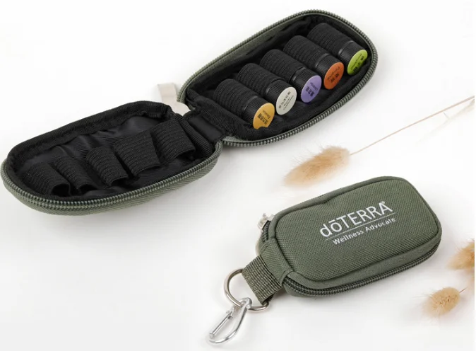 В наличии! Футляр для ключей Doterra бутылки с эфирным маслом путешествий и отбора проб 1 мл 2 3