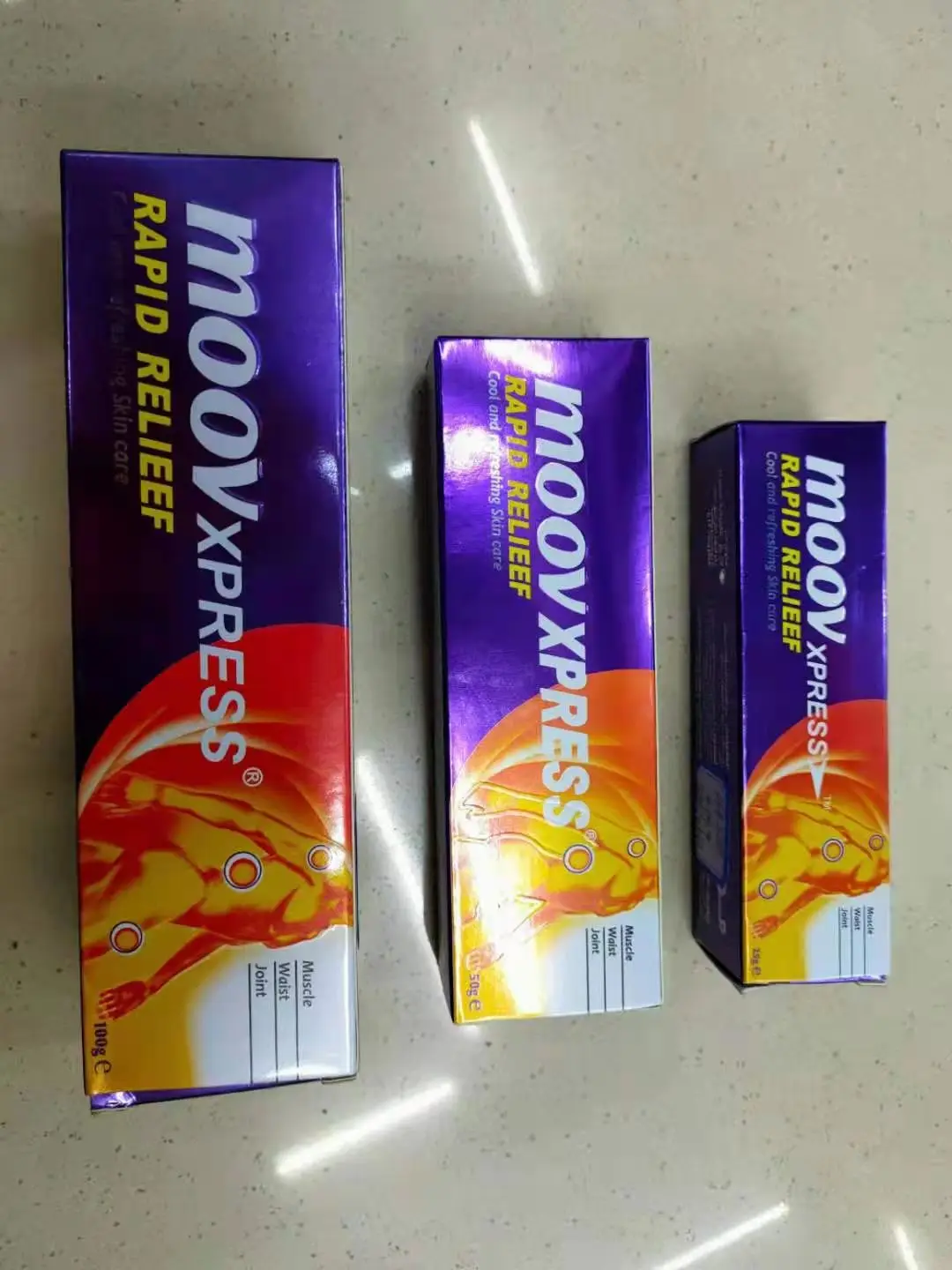 
MOOV xpress rapid relieef massage cream 100g 