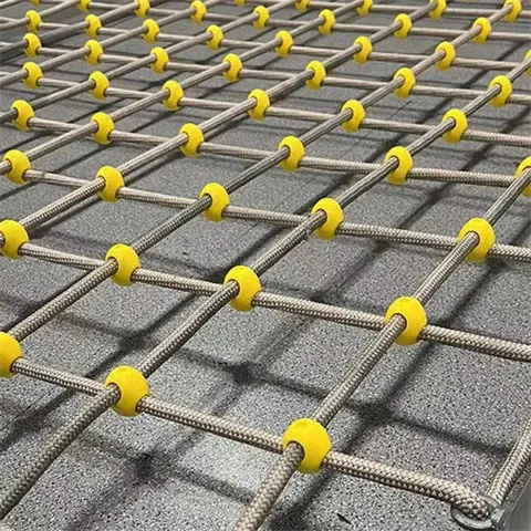 High quality large plastic slide with climbing net outdoor climbing net in pula climbing nets for kids