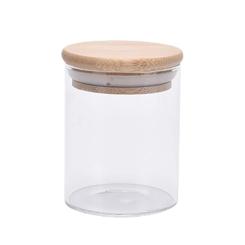 Food Storage Jars for Kitchen and Pantry Organization Perfect For Flour Glass