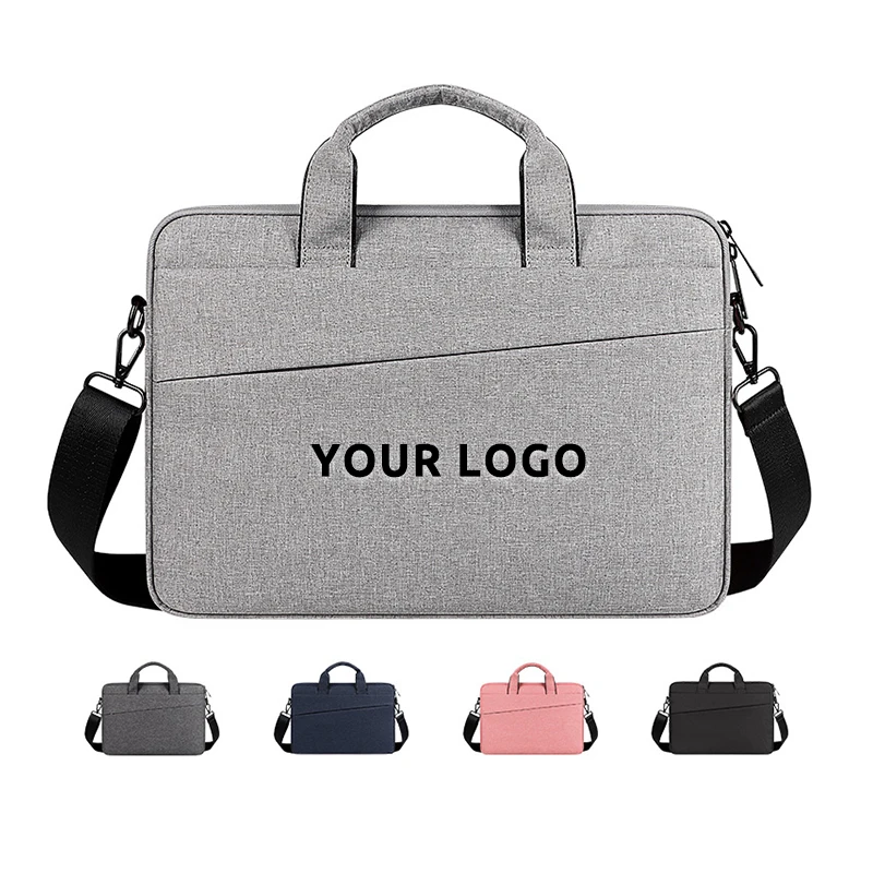 Business Custom Notebook Sleeve 13 14 15 16 Inch Men Bag custom printed Laptop Computer Sleeve Bag For Macbook