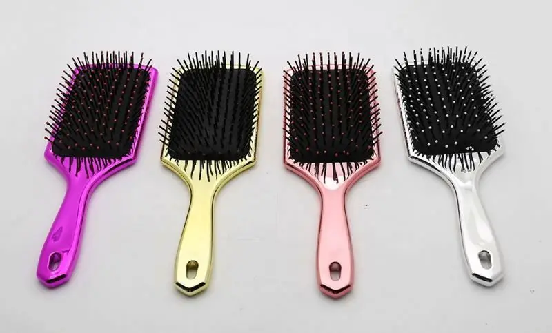Half Rounded And Toy Aet Original Comb Slicon Color For Extesuon Private Lbel Lol Surprise Designer Men Lepord Print Hair Brush