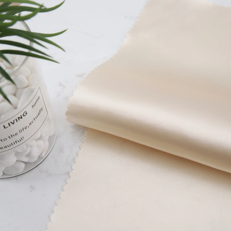 Good Quality polyester satin dress lining fabric for suit coat jacket dress