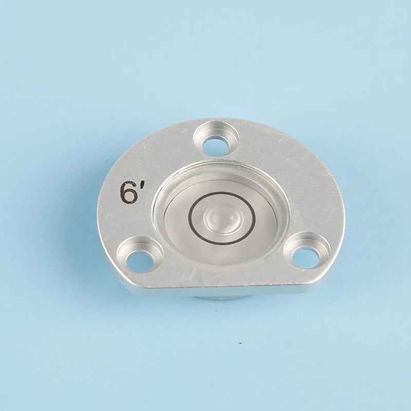 circular screw holes level vials level bubble metal level vials