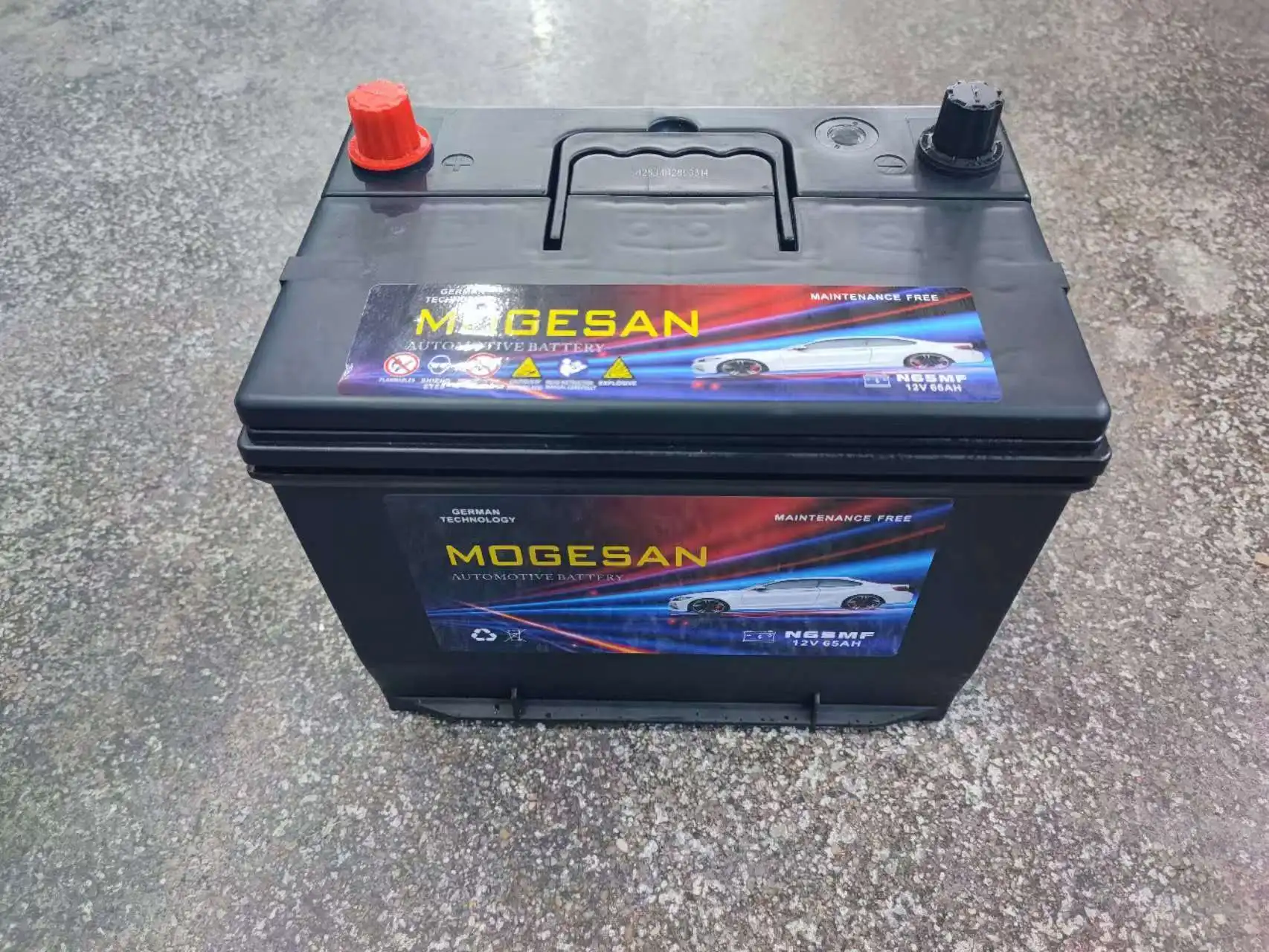 Wholesale Price High CCA Maintenance Free 12v N65MF Lead Acid Car Battery
