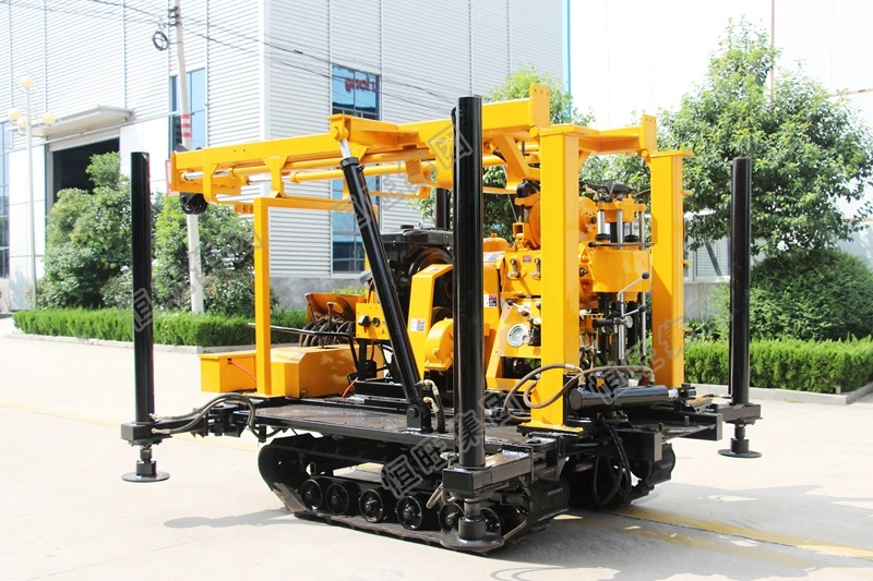 Буровая установка Hengwang HW230L 250m AQ NQ для разведочных работ в Южной Африке