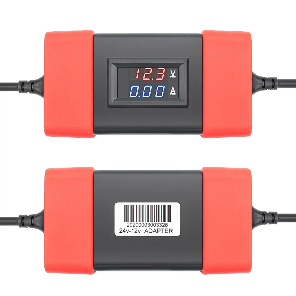 24V to 12V Launch Easydiag OBD2 Scanner Heavy-Duty Truck Voltage Converter with Protocol Communication