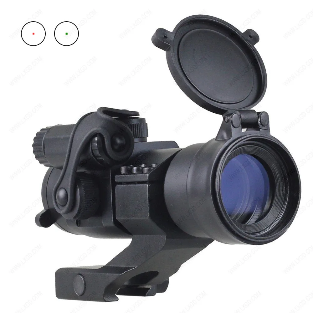 Phantom 1x32 косой кронштейн 25 4 мм красный точечный прицел