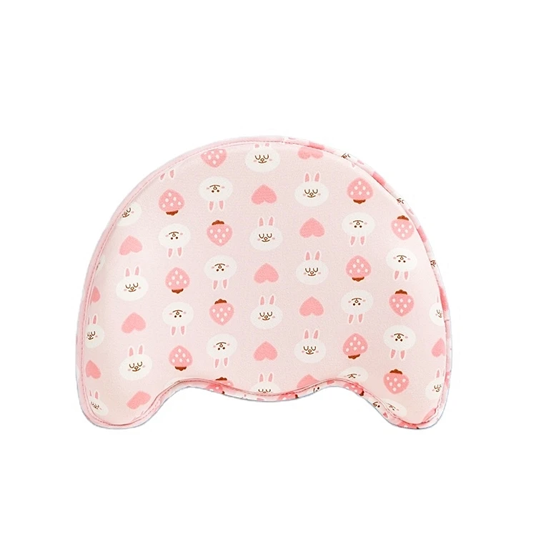 Wholesale Baby Pillow Memory Foam Newborn Baby pillow with Skin friendly Breathable pillow cover