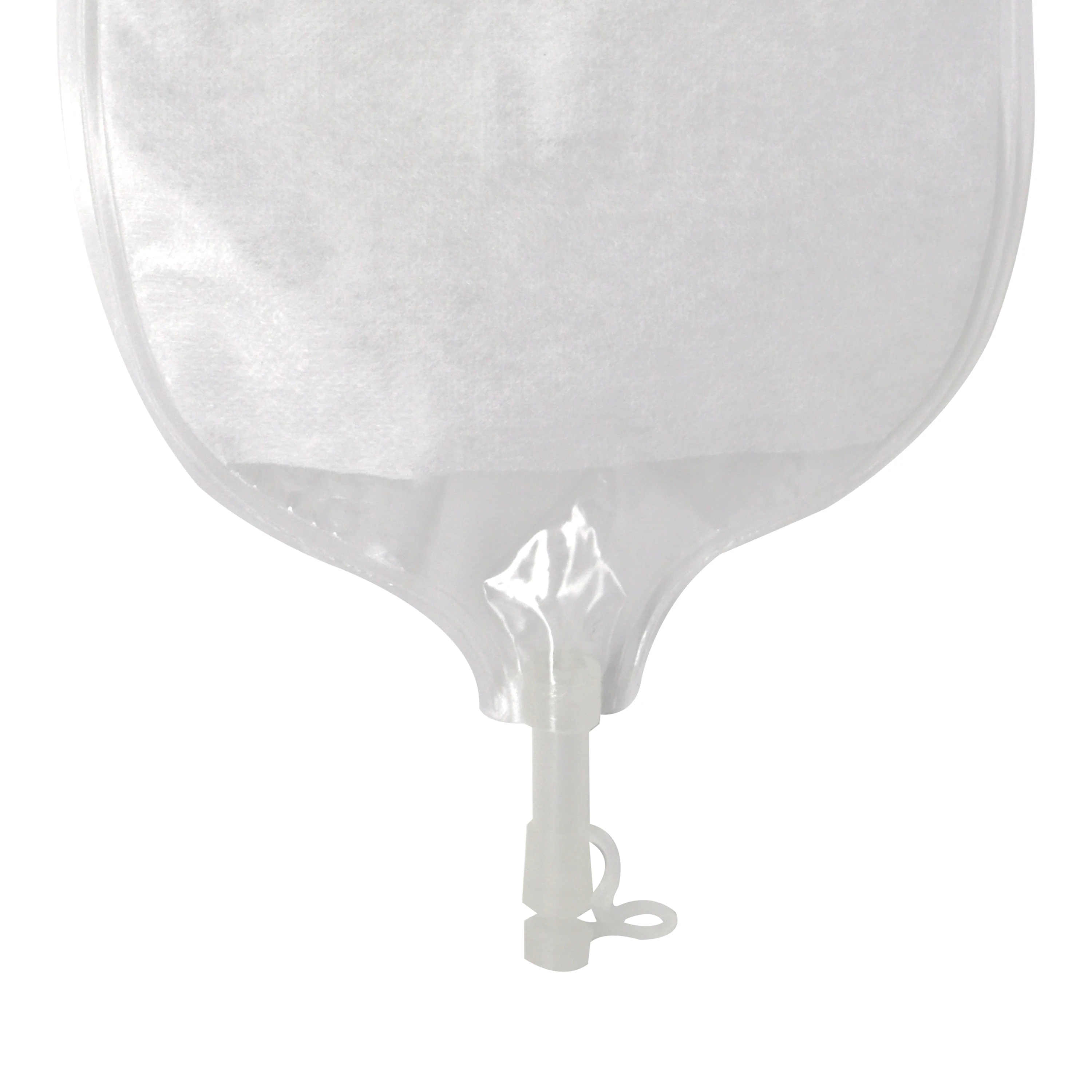 Urostomy pouch transparent Medical grade two piece disposable urostomy pouch bag