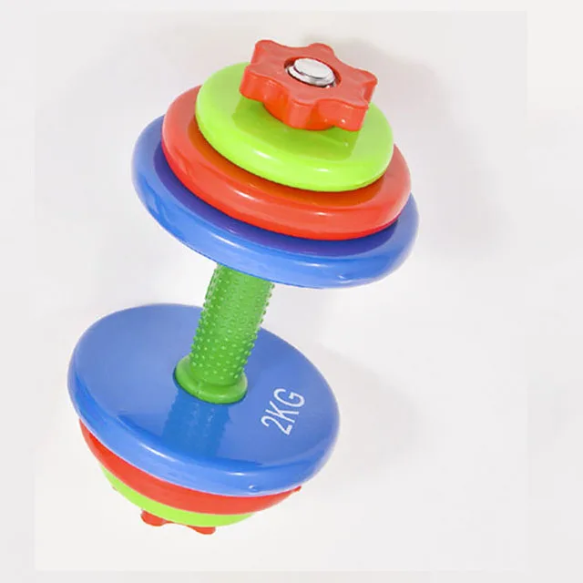 China factory wholesale high quality adjustable fitness training equipment portable color dumbbell group