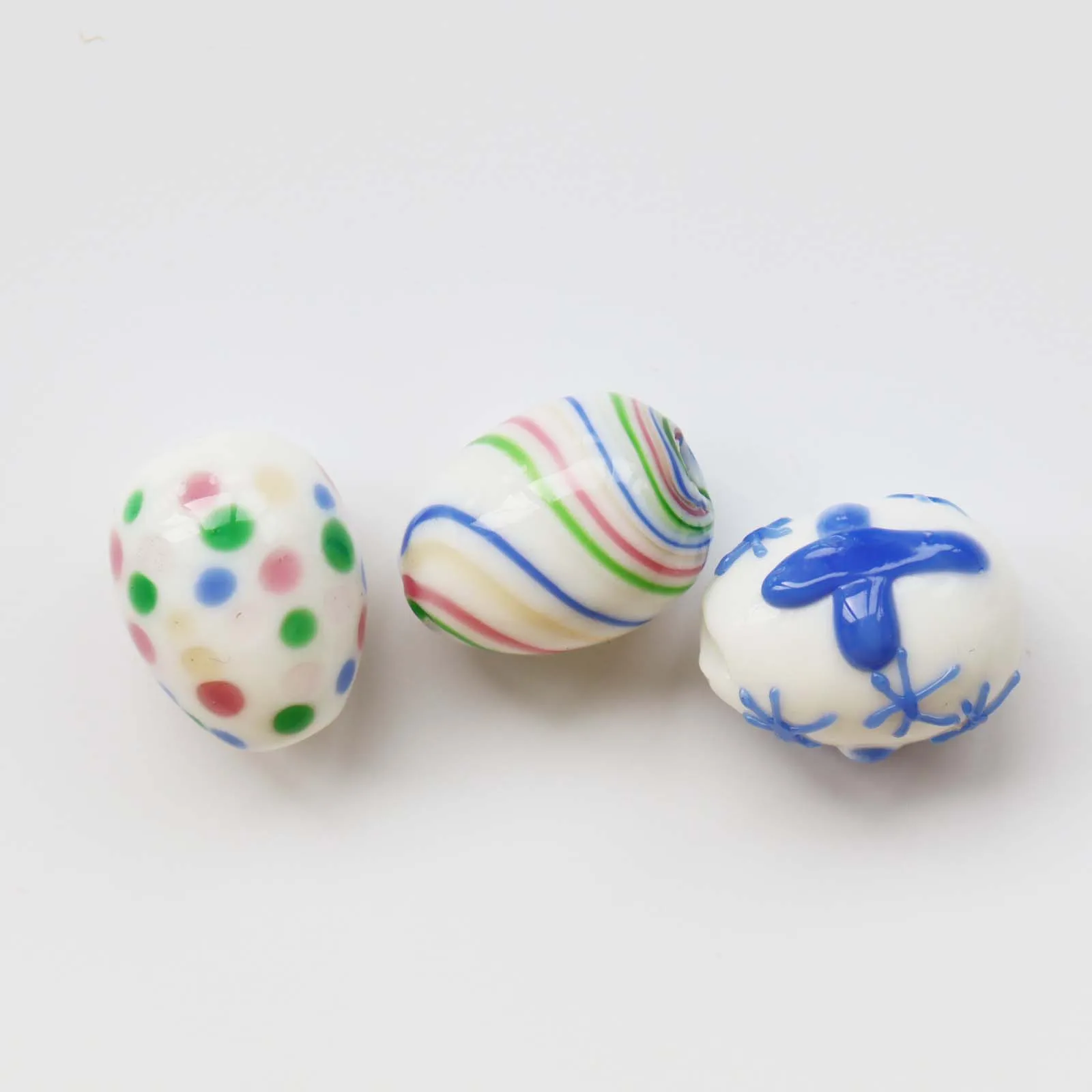 Пасхальные яйца стеклянные бусины для изготовления ювелирных изделий