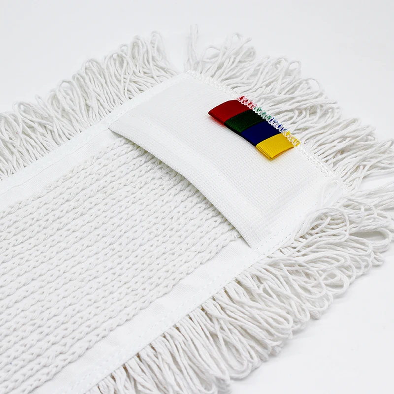Factory Wholesale Microfiber Cotton Blend Tufting Flat Mop Commercial Cleaning String Mop Pad Microfiber Wet Mop