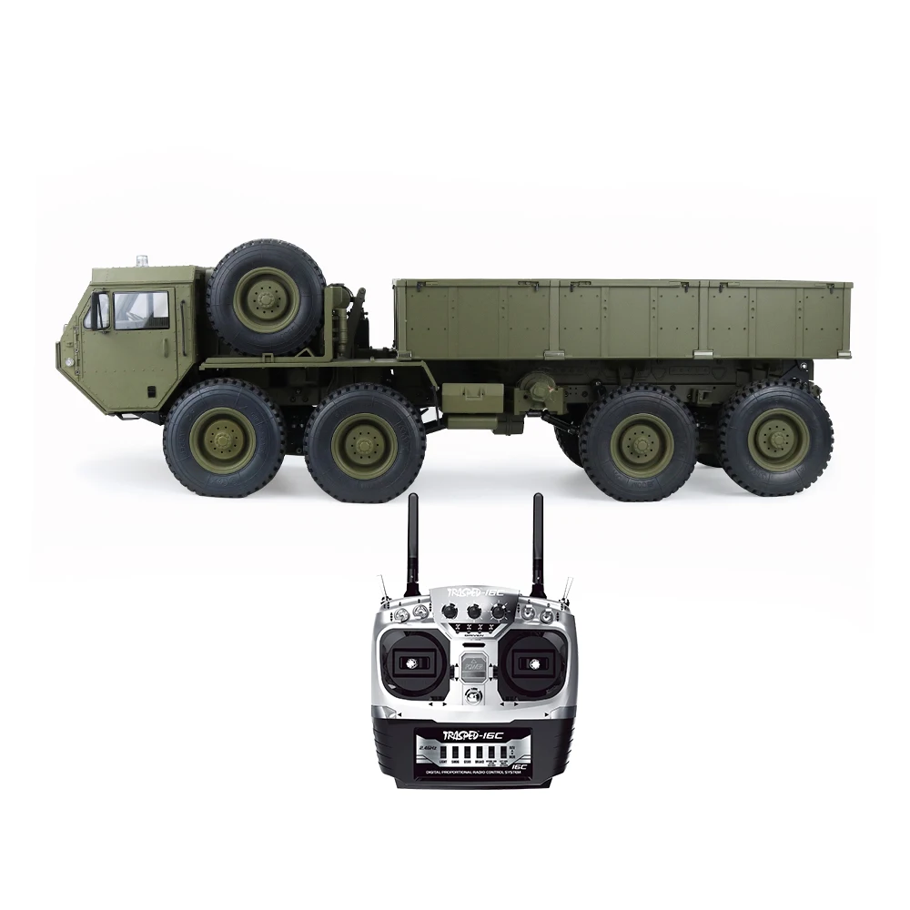 High Quality U.S. Military Army Truck HG-P801 Standard 16CH RC Remote Control Military Truck