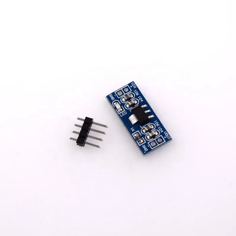 #122 AMS1117 step down regulator pcb board 3.3V Voltage buck module step-down power supply module