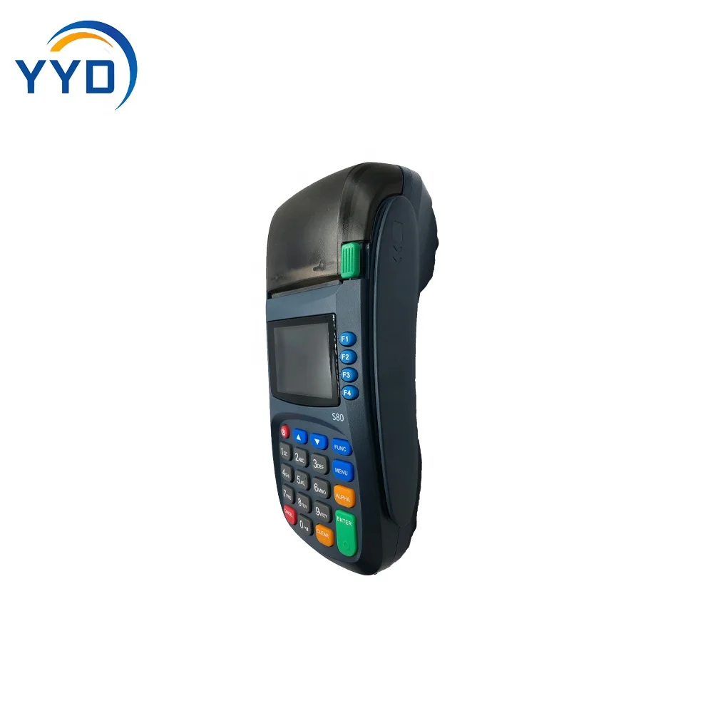 Цветная LCD S80 английская клавиатура Pos машина поддержка модема LAN WIFI сеть. S90