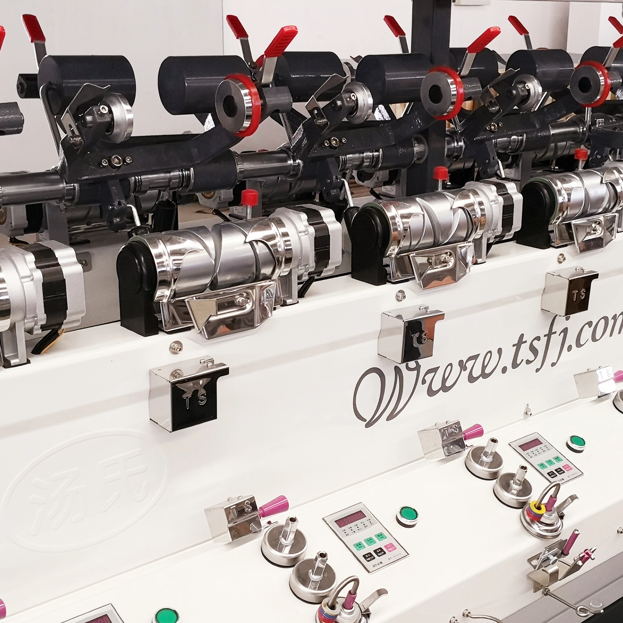 high speed grooved drum polyester filament winder / winding machine manufacturer