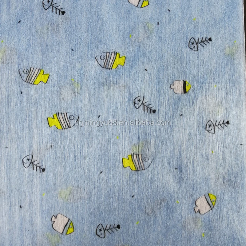 100% Biodegradable Skin Softness Corn Fiber PLA spunlace Nonwoven Fabric Bamboo fiber