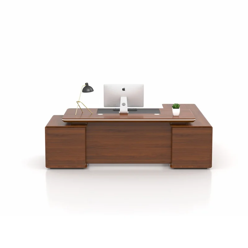 Factory Supply Durable Wooden Modern Director Table CEO Office Desk Office Boss Desk