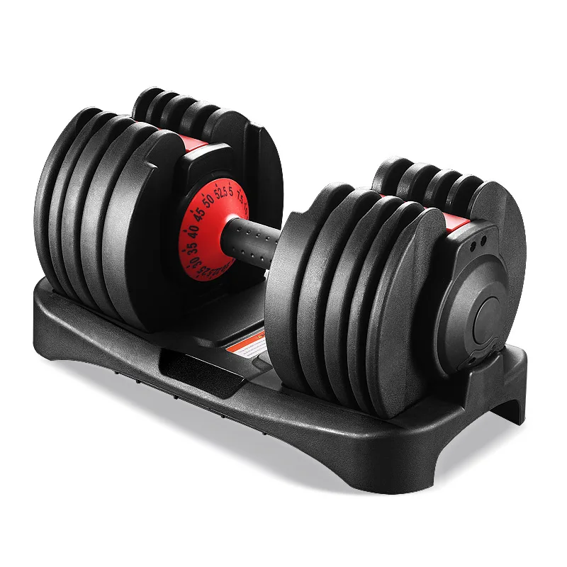 Custom Fitness Gym Workout Smart Adjustable Dumbbells Adjustable Weight Set 24kg Home Dumbbell Manufacturer